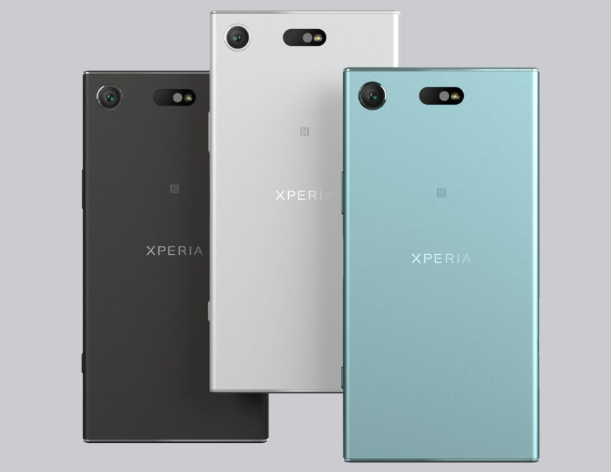 Sony Xperia XZ1 Compact 10 in drei Farbvarianten