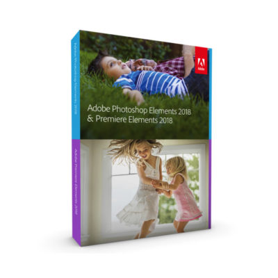 Photoshop Elements und Premiere Elements 2018 Software Box